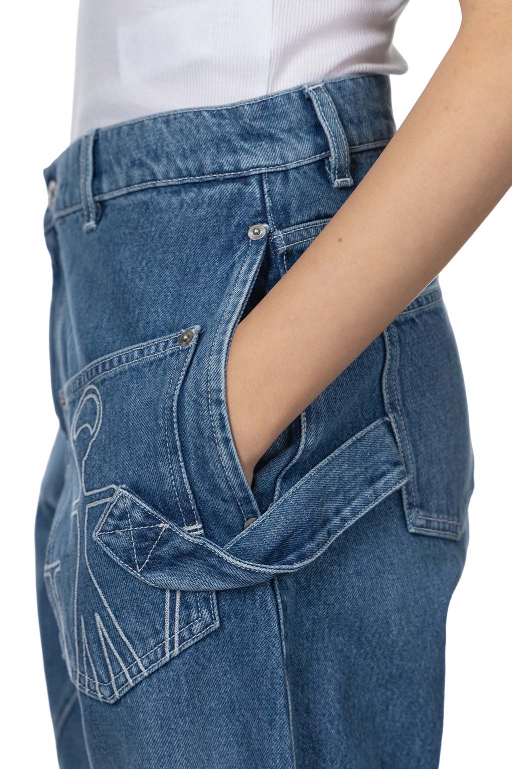 JW Anderson - Twisted Workwear Jeans - Light Blue